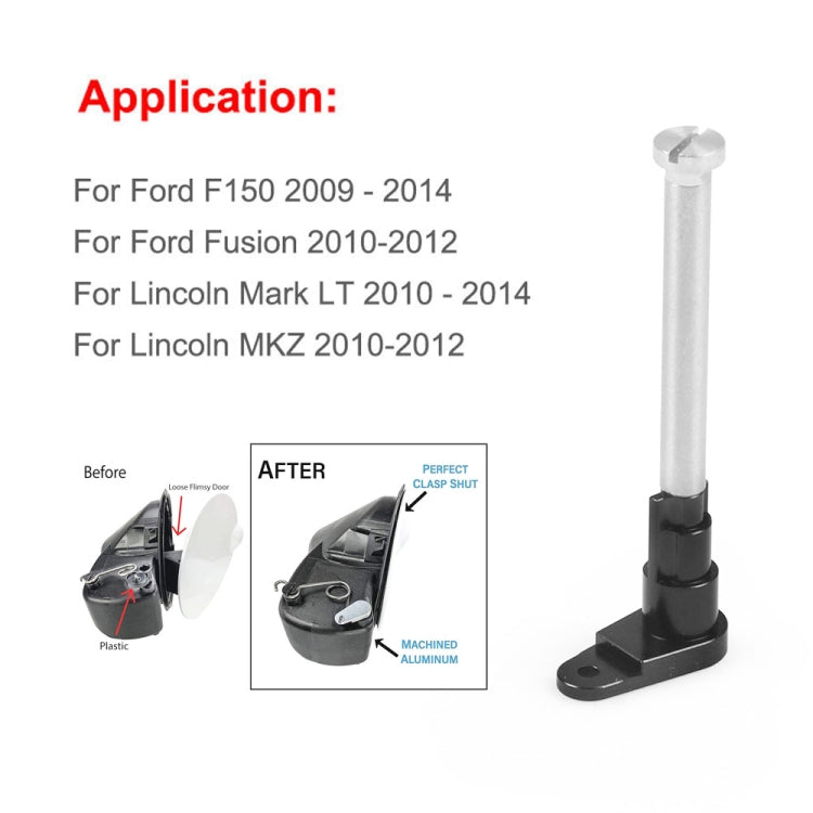 XBL114-BK Car Fuel Door Hinge Pin for Ford F150 2009-2014