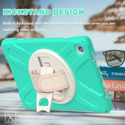 For Lenovo Tab M10 Plus 10.6 3rd Gen 2022 Silicone + PC Protective Tablet Case(Mint Green)