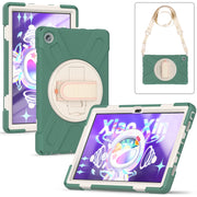 For Lenovo Tab M10 Plus 10.6 3rd Gen 2022 Silicone + PC Protective Tablet Case(Emerald Green)
