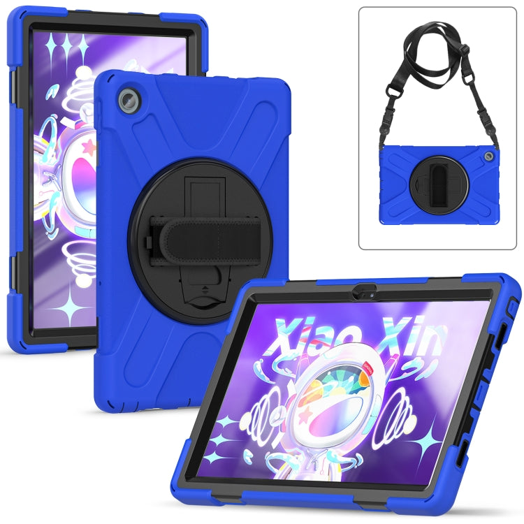 For Lenovo Tab M10 Plus 10.6 3rd Gen 2022 Silicone + PC Protective Tablet Case(Blue)