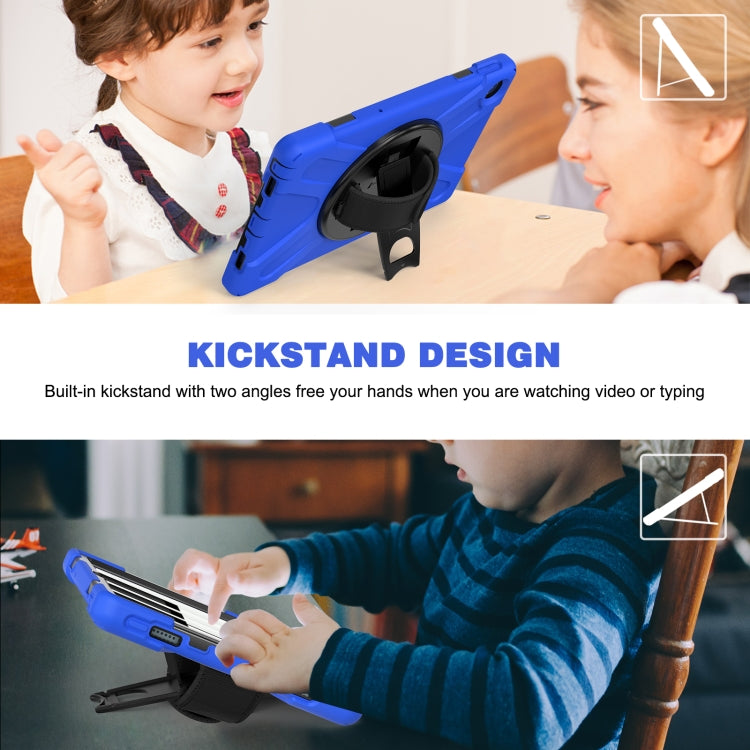 For Lenovo Tab M10 Plus 10.6 3rd Gen 2022 Silicone + PC Protective Tablet Case(Blue)