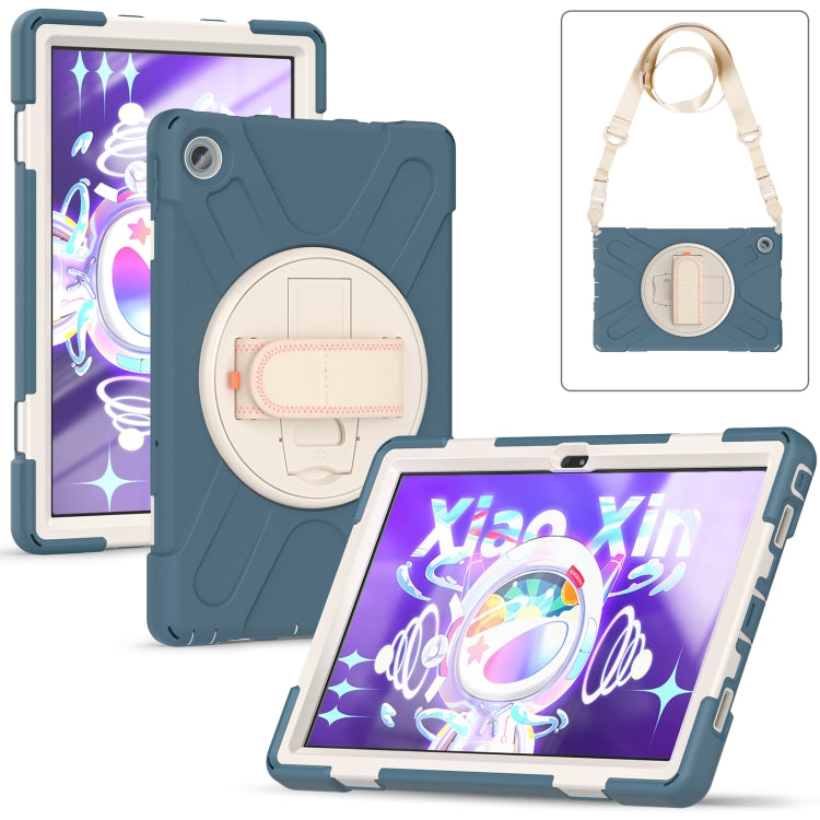 For Lenovo Tab M10 Plus 10.6 3rd Gen 2022 Silicone + PC Protective Tablet Case(Cornflower Blue)