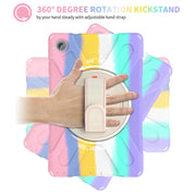 For Lenovo Tab M10 Plus 10.6 3rd Gen 2022 Silicone + PC Protective Tablet Case(Colorful Pink)
