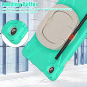 For Lenovo Tab M10 Plus 10.6 3rd Gen 2022 Silicone + PC Protective Tablet Case(Mint Green)