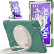 For Lenovo Tab M10 Plus 10.6 3rd Gen 2022 Silicone + PC Protective Tablet Case(Emerald Green)