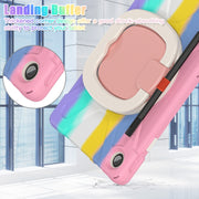 For Lenovo Tab M10 Plus 10.6 3rd Gen 2022 Silicone + PC Protective Tablet Case(Colorful Pink)
