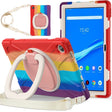 For Lenovo Tab M10 Plus 10.6 3rd Gen 2022 Silicone + PC Protective Tablet Case(Colorful Red) - Lenovo by PMC TechLife | Online Shopping South Africa | PMC TechLife | Buy Now Pay Later Mobicred