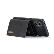 For OnePlus Nord N20 5G DG.MING M1 Series 3-Fold Multi Card Wallet + Magnetic Phone Case(Black)