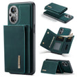 For OnePlus Nord N20 5G DG.MING M1 Series 3-Fold Multi Card Wallet + Magnetic Phone Case(Green) - OnePlus Cases by DG.MING | Online Shopping South Africa | PMC TechLife | Buy Now Pay Later Mobicred