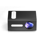 T300 25ANSI LED Portable Home Multimedia Game Projector, Plug Type:AU Plug(Black)