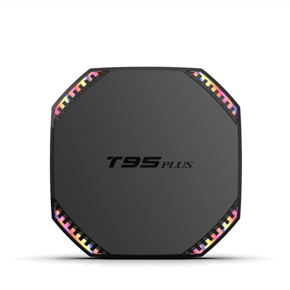 T95 Plus RK3566 Dual Wifi Bluetooth Smart TV Set Top Box, 4GB+32GB(UK Plug)