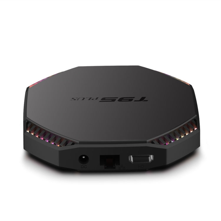 T95 Plus RK3566 Dual Wifi Bluetooth Smart TV Set Top Box, 8GB+128GB(US Plug)