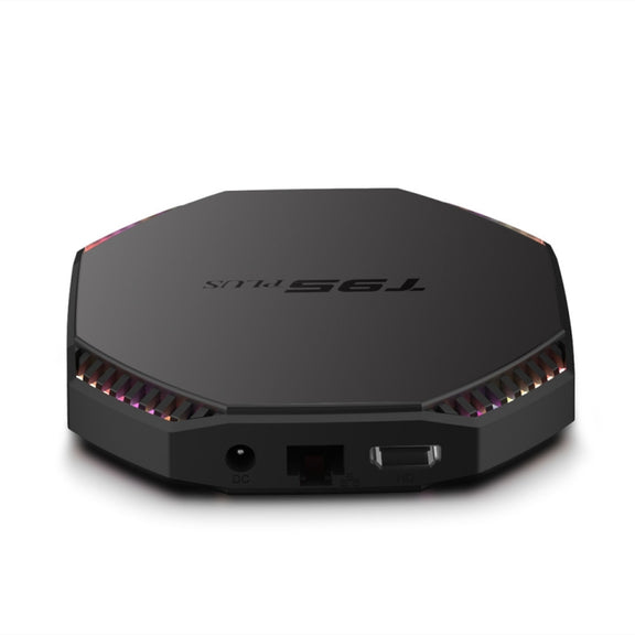 T95 Plus RK3566 Dual Wifi Bluetooth Smart TV Set Top Box, 8GB+128GB(EU Plug)