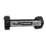 Motorcycle LED Guard Bar Light for UTV ATV Polaris RZR Golf Cart(Transparent)