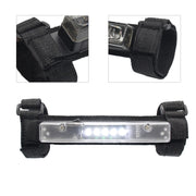 Motorcycle LED Guard Bar Light for UTV ATV Polaris RZR Golf Cart(Transparent)