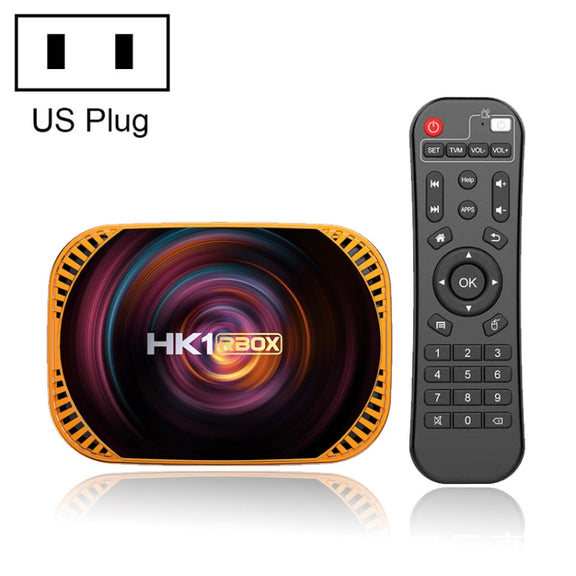 MECOOL HK1RBOX X4 4K TV Box, Android 11 Amlogic S905X4 CPU with RC 4GB+64GB(US Plug)