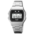 SKMEI 1952 Resin Mirror ABS Case Waterproof Electronic Watch(Silver Steel Belt) - free shipping - PMC TechLife - Order now!