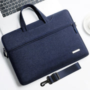 Handbag Laptop Bag Inner Bag with Shoulder Strap, Size:13.3 inch(Dark Blue)
