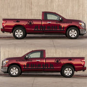 2 PCS/Set D-84 Old Soldiers Pattern Car Modified Decorative Sticker(Black)