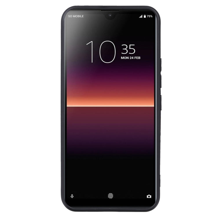 For Sony Xperia L4 TPU Phone Case(Black)