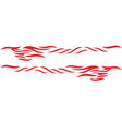 2 PCS/Set D-369 Totem Pattern Car Decorative Sticker(Red) - Decorative Sticker by PMC TechLife | Online Shopping South Africa | PMC TechLife | Buy Now Pay Later Mobicred