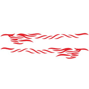 2 PCS/Set D-369 Totem Pattern Car Decorative Sticker(Red)