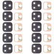 10 PCS Back Camera Lens For Itel P36/P36 Pro -  by PMC TechLife | Online Shopping South Africa | PMC TechLife