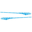 2 PCS/Set D-501 Plaid Pattern Car Modified Decorative Sticker(Blue) - Decorative Sticker by PMC TechLife | Online Shopping South Africa | PMC TechLife | Buy Now Pay Later Mobicred