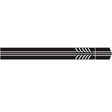 D-655 Universal Car Modified Decorative Sticker(Black) - Decorative Sticker by PMC Jewellery | Online Shopping South Africa | PMC Jewellery | Buy Now Pay Later Mobicred