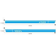 D-655 Universal Car Modified Decorative Sticker(Blue)