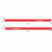 D-655 Universal Car Modified Decorative Sticker(Red)