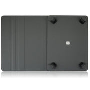 For 10 inch Cloth Texture 360 Rotation Horizontal Flip Universal Tablet PC Leather Case with Pen Slot(Black)