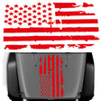 D-778 American Flag Pattern Car Modified Decorative Sticker(Red) - Decorative Sticker by PMC Jewellery | Online Shopping South Africa | PMC Jewellery | Buy Now Pay Later Mobicred