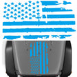 D-778 American Flag Pattern Car Modified Decorative Sticker(Blue) - Decorative Sticker by PMC Jewellery | Online Shopping South Africa | PMC Jewellery | Buy Now Pay Later Mobicred
