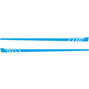 2 PCS/Set D-854 Stripe Pattern Car Modified Decorative Sticker(Blue)