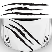 D-865 Claw Scratches Pattern Car Modified Decorative Sticker(Black)