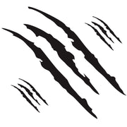D-865 Claw Scratches Pattern Car Modified Decorative Sticker(Black)
