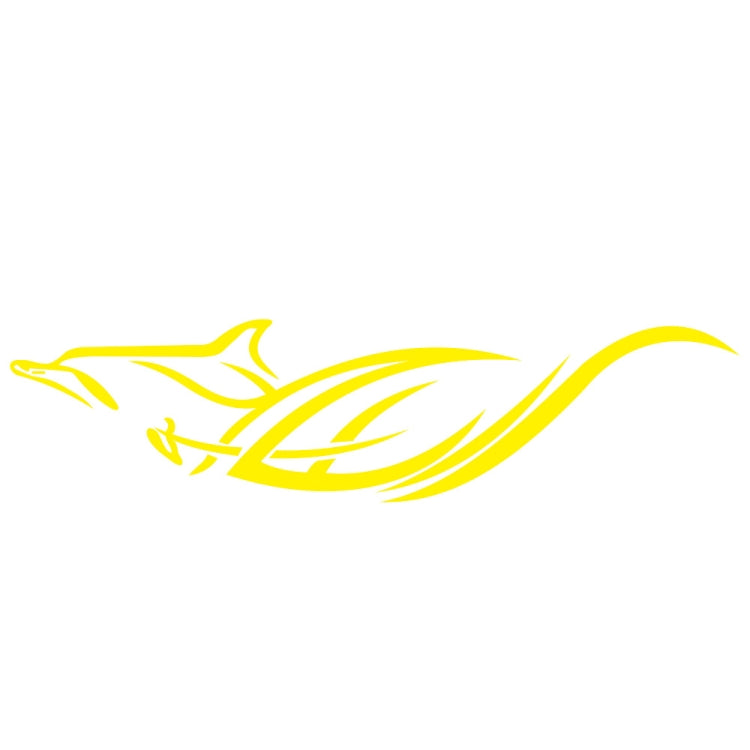 D-905 Animal Pattern Car Modified Decorative Sticker(Yellow)