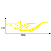 D-905 Animal Pattern Car Modified Decorative Sticker(Yellow)