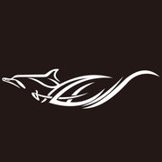 D-905 Animal Pattern Car Modified Decorative Sticker(White)