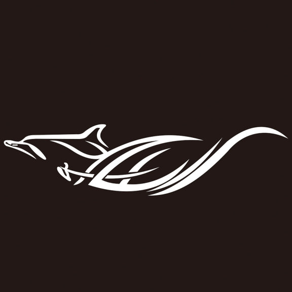 D-905 Animal Pattern Car Modified Decorative Sticker(White)