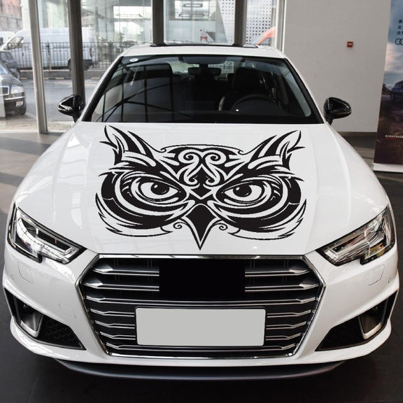 D-921 Eagle Totem Pattern Car Modified Decorative Sticker(Black)