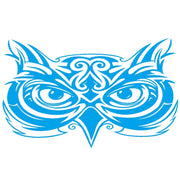 D-921 Eagle Totem Pattern Car Modified Decorative Sticker(Blue)