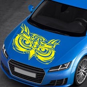 D-921 Eagle Totem Pattern Car Modified Decorative Sticker(Yellow)