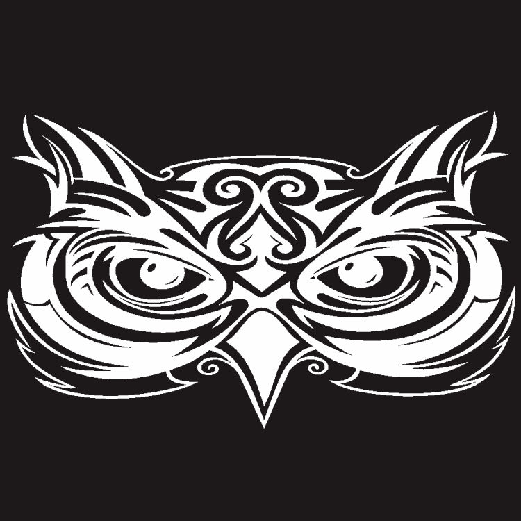 D-921 Eagle Totem Pattern Car Modified Decorative Sticker(White)