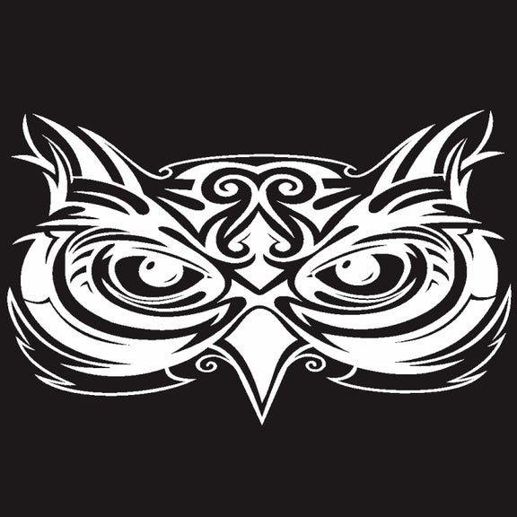 D-921 Eagle Totem Pattern Car Modified Decorative Sticker(White)