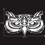D-921 Eagle Totem Pattern Car Modified Decorative Sticker(White)