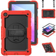 For Lenovo Tab M10 Plus 10.6 3rd Gen 2022 Silicone + PC Tablet Case(Red) - Lenovo by PMC TechLife | Online Shopping South Africa | PMC TechLife | Buy Now Pay Later Mobicred