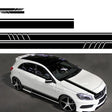 D-930 Lines Pattern Car Modified Decorative Sticker(Black) - Decorative Sticker by PMC TechLife | Online Shopping South Africa | PMC TechLife
