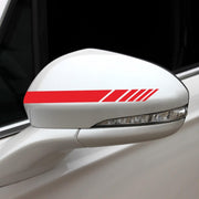 D-930 Lines Pattern Car Modified Decorative Sticker(Red)